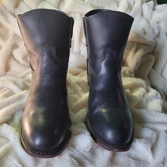 Red Wing Shoes Black Ankle Boots - Picture 11 of 16